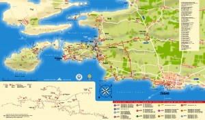 Bike-Map-Croatia-Nin-to-Zadar